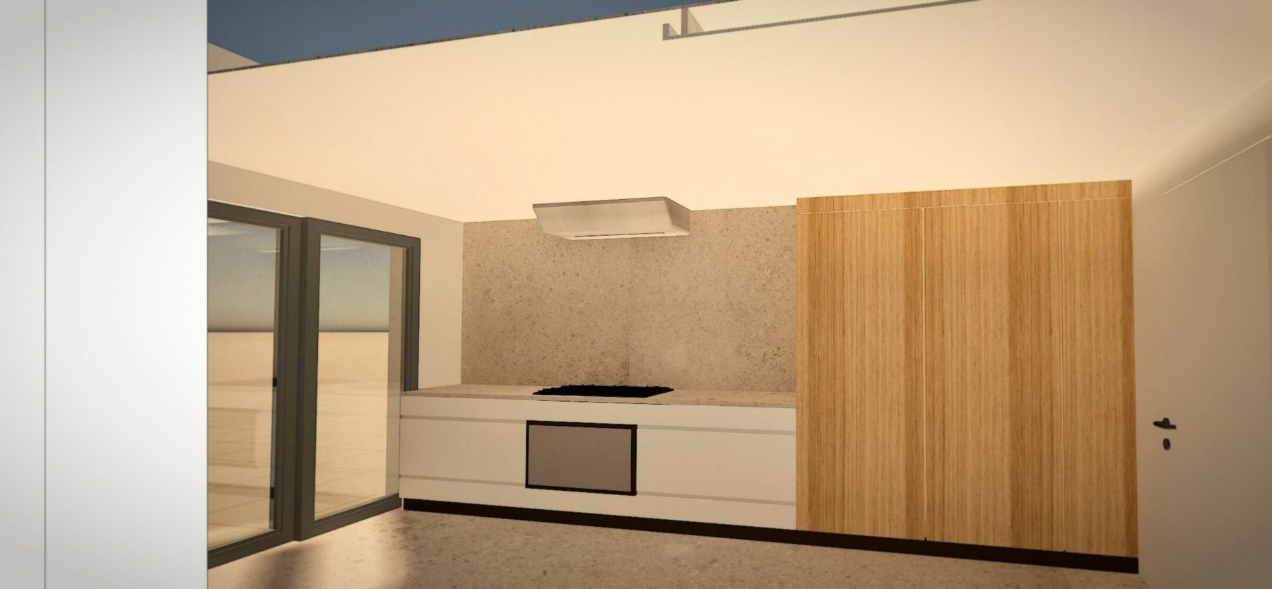 Gaggenau Série 400 oven and Vicenza oak cabinetry — Villa Carpe Diem, Saint-Tropez
